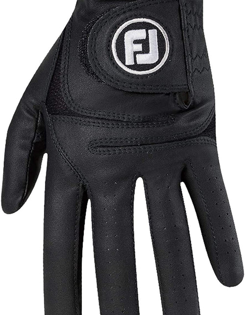 Load image into Gallery viewer, Men&#39;S Weathersof Golf Glove (Black)
